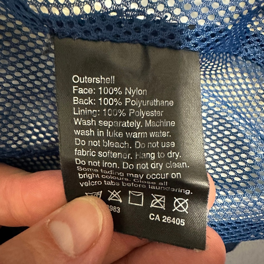 Helly Hansen Packable Windbreaker Jacket Hooded B… - image 11